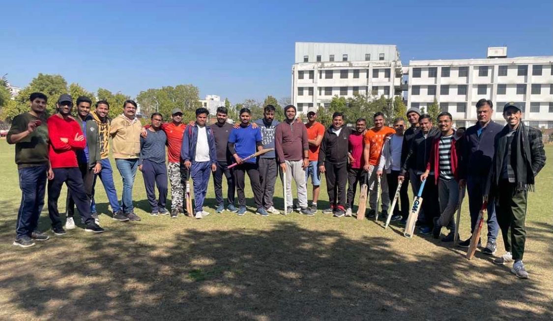 Cricket Match by PSI